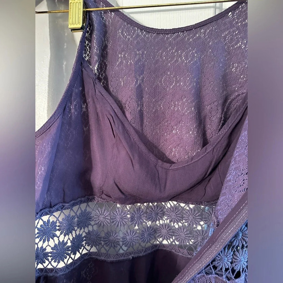 FREE PEOPLE Daisy Lace 6 PRISTINE Open Knit Skater SWIFTY’S FAV Dusty Purple - Picture 9 of 13